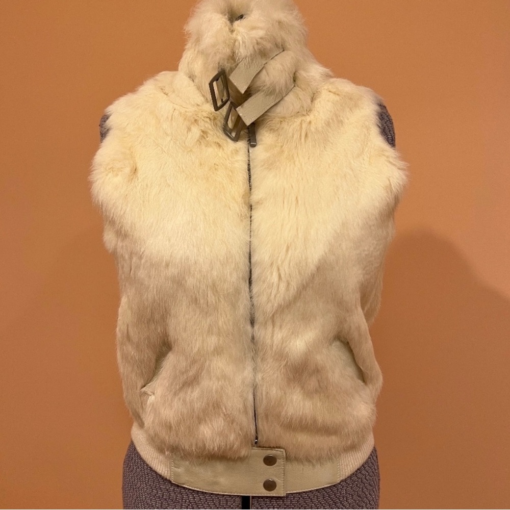 Wilson’s Vintage Rabbit Fur Vest
